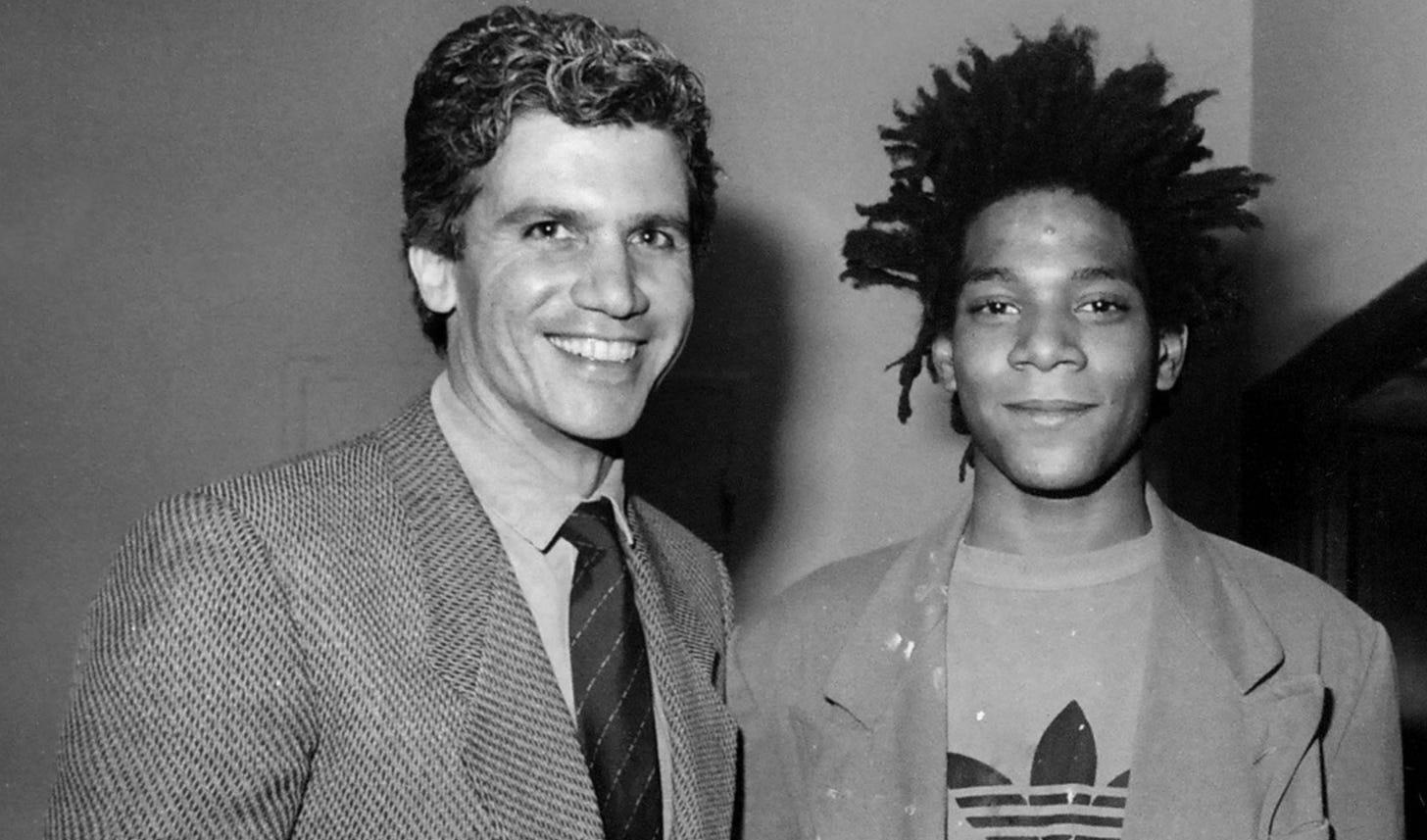 Larry Gagosian and Jean-Michel Basquiat in the contemporary art market