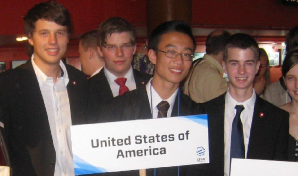 Jeffrey Yan during his International Physics Olympiad period