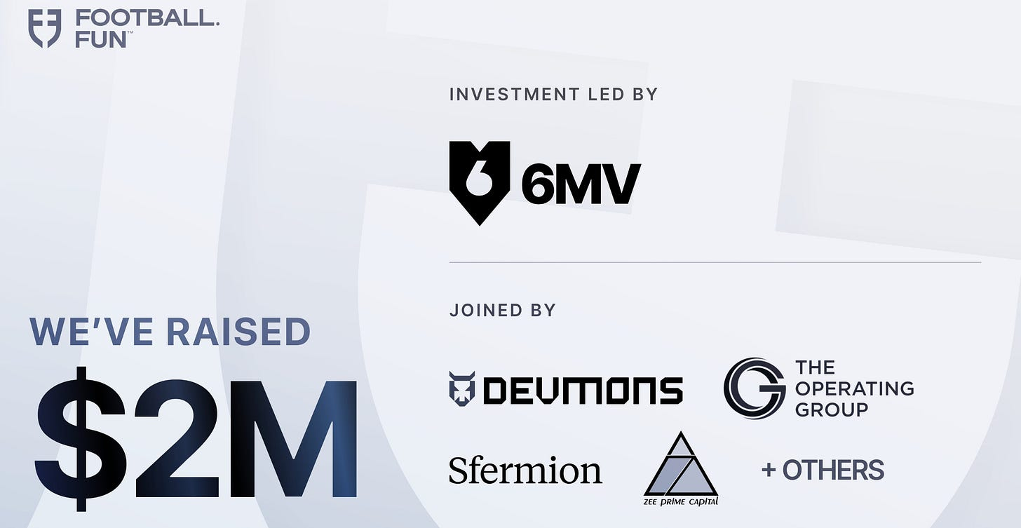 Sport.Fun seed round led by 6th Man Ventures