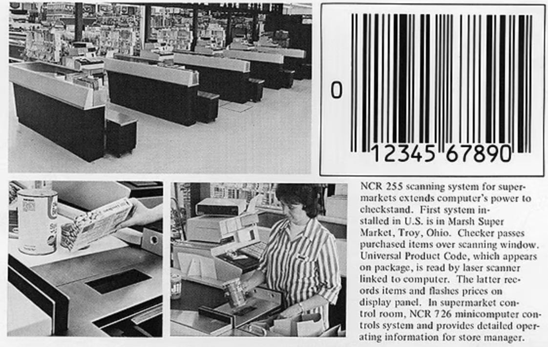 UPC barcode as the universal retail information standard